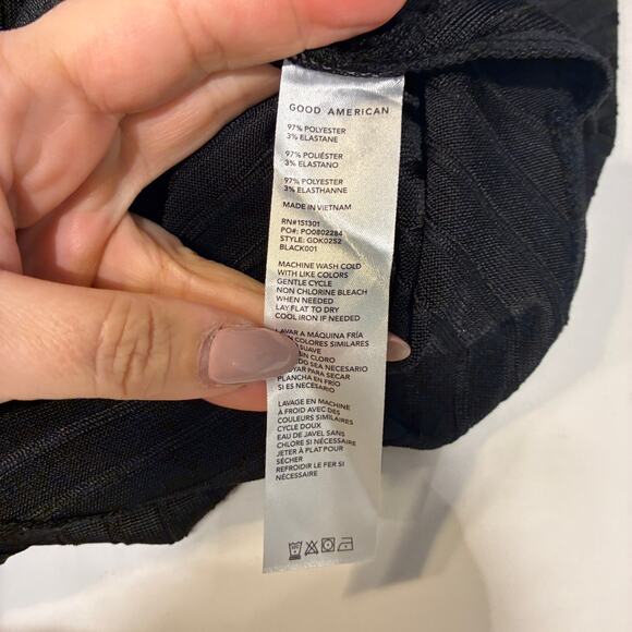 NWT Good American Shine Ribbed Maxi Dress Sz 2XL - Picture 8 of 12